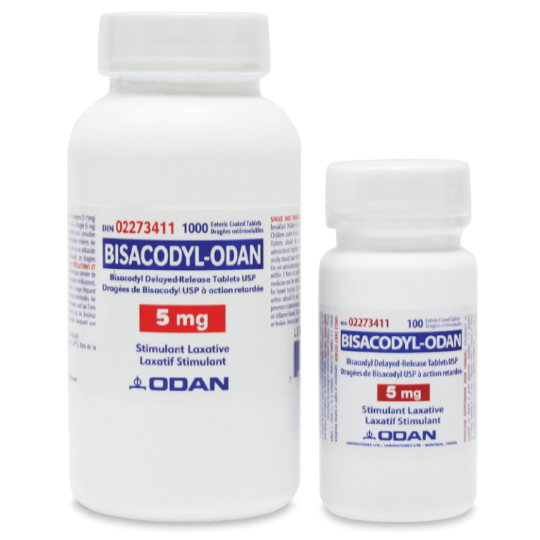 BISACODYL-ODAN Tablets 5 mg (EC) - Odan Laboratories Ltd.