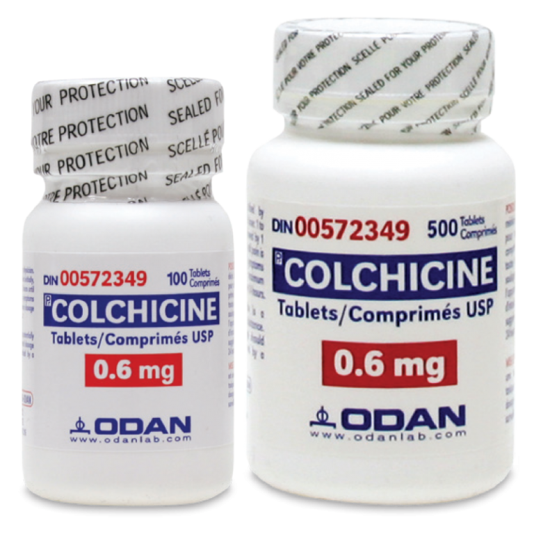 COLCHICINE ODAN Tablets 0 6 Mg Odan Laboratories Ltd 