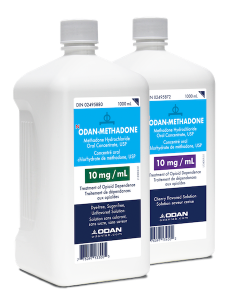 Odan Methadone bottles